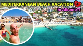 First impressions of Albanian beaches (Ksamil, Sarande) + Blue Eye - ALBANIA TRAVEL VLOG