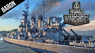 World of Warships Montana Tier 10 American Battleship Gameplay