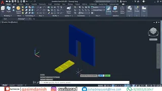 How To Use Align Command in AutoCAD for 3D Object - QasimCAD