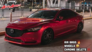 2020 Mazda6 Air Lift Performance Ferrada Wheels & Chrome Delete