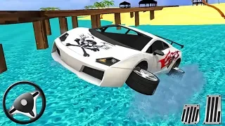 Water Surfer Car Floating Race - Android GamePlay