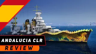 КРЕЙСЕР ANDALUCIA CLR! КИБЕР-ИСПАНЦЫЫЫЫЫЫ! МИР КОРАБЛЕЙ/WORLD OF WARSHIPS