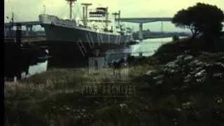 Liverpool Docks, 1960's -- Film 17045