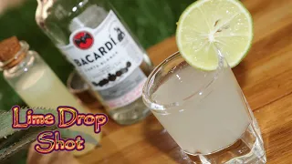 Bacardi Lime Drop Shot | Easy Rum Cocktail