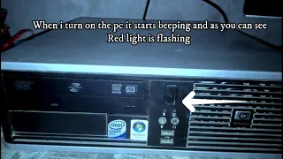 [Solved] Computer beeping on Startup | How to solve Computer red light and Beep Beep | No Display