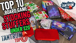 Top 10 Board Game Stocking Stuffers (for under $20)!