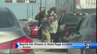 Police search for drivers in road rage incident