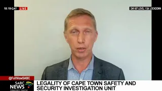 City of Cape Town Safety and Security reacts to allegations made by Good Party: JP Smith