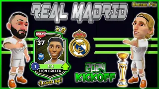 Mini Football | REAL MADRID AND THE NEW PLAYER "LION BALLER"🏆🤩