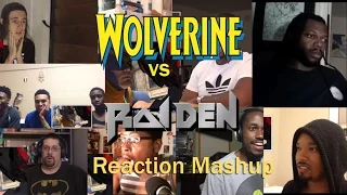 Wolverine VS Raiden  DEATH BATTLE! Reaction MASHUP