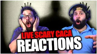 SCARY GHOST VIDEOS LIVE REACTIONS!! TIME TO DO SOME CACA!! #jkbros