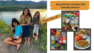 Easy School Lunches and Kid Friendly Dinner// Starch Solution // Plant Based