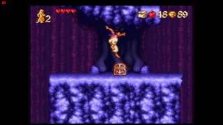 Aladdin (SNES) - Stage 2 (The Cave of Wonders)