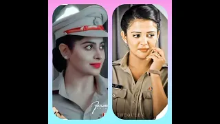 Yukti kapoor vs Gulki joshi in police uniforms #Maddamsir #shorts #parishorts