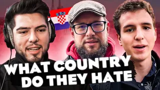 Bosnian Reacts To | Which Country Do You HATE The Most? Croatia