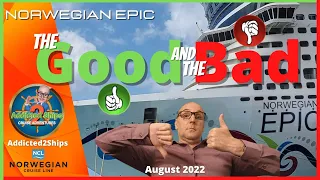 Norwegian Epic, The Good and the Bad #ncl #norwegianepic #cruisereview