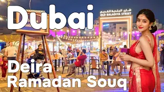 Dubai 🇦🇪 Ramadan Souq, Gold Souk Deira [4K] Walking Tour 2024