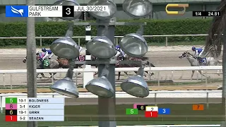 Gulfstream Park Carrera 3 - 30 de Julio 2021