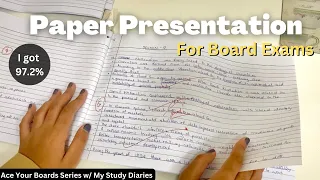 Ep1. Paper Presentation - Ace Your Boards Series - How to present your paper for Board Exams?