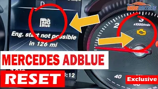 How to Reset Your Mercedes AdBlue System Warning Message -2023