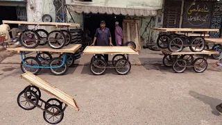 How Made Are Wooden Hand Cart || Amazing Complete process