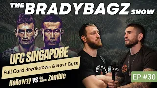 UFC Singapore Full Card Breakdown & Best Bets w/ Sean Brady & Joe Pyfer | Holloway vs. Korean Zombie