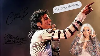 Michael Jackson - You Rock my UP (ft. CARDI B)