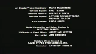 The Lawnmower Man (1992) End Credits (RetroPlex 2024)