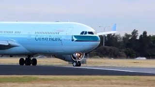 Cathay Pacific A330 Takeoff [B-HLS]
