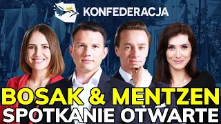 Bosak, Mentzen & Bryłka: MOCNE SPOTKANIE KONFEDERACJI w Szczecinie!
