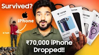 Kya Ye Backcase iPhone ko Bacha Payega? Shocking Truth of Totem iPhone Cases🤭🤯