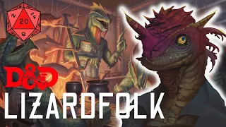 Lizardfolk in DnD - How to play a Lizardfolk