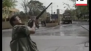 Manila Coup December 1989 Footage