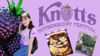 Knotts bERRY Farm Boysenberry Festival Taste Test Challange