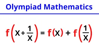 Olympiad Mathematics | A Nice Problem of Function | Relation And Function