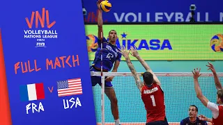 France v USA - Full Match - Semi Final | Men's VNL 2018