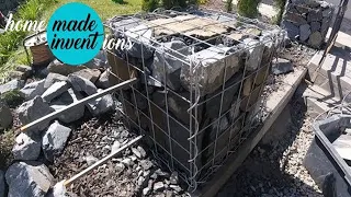 DIY How to make a Gabion Walls