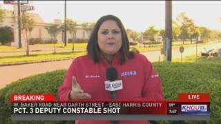 Deputy constable shot in Baytown - 7:55 a.m. update