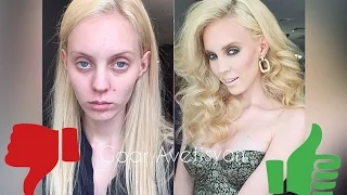 Top Shocking photos makeup transformation! Goar Avetisyan The Power of MAKEUP #2