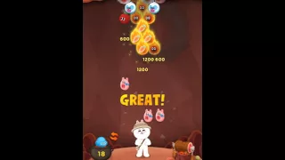 Line bubble game 2 level 380라인버블 레벨 380LINE バブル２st