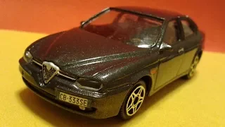 MODELLISMO - Restauro Alfa Romeo 156 "Distinctive" (Bburago 1/43)