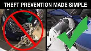 BMW R1200 RT Helmet Theft Protection by Wunderlich