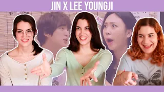 Jin x Lee Youngji Drunk Interview | SPANISH REACTION