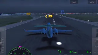 Landing and Taxiing in O'Hare International Airport ORD/KORD | Airline Commander | Noob Gameplay