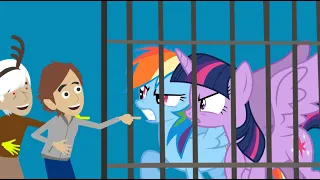 Toris and Discord Gets Twilight Sparkle and Rainbow Dash Arrested/Discord Gets BU/Toris Gets GD