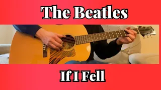 The Beatles - If I Fell - Fingerstyle Guitar Cover (Collings CJ-35) - TAB AVAILABLE