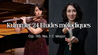 Kummer 24 Etudes melodiques Op  110 No  1