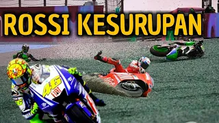 Di SAAT ROSSI KERASUKAN • Duel ROSSI vs STONER,LORENZO,marquez