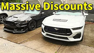 2024 Ford Mustang NOT SELLING - Dealers Giving Them Away