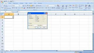 Excel Tips - Quickly Fill Series of Numbers in a Few Seconds   Fill Command